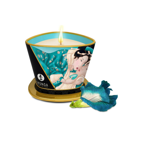 Bougie de massage fleurs des iles 170ml 